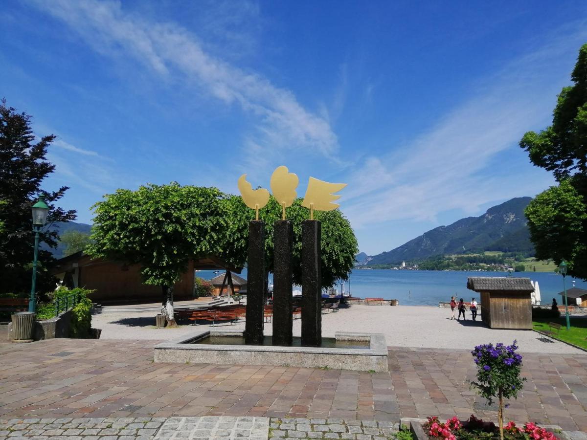 Apartment Seezeit Strobl Exteriör bild